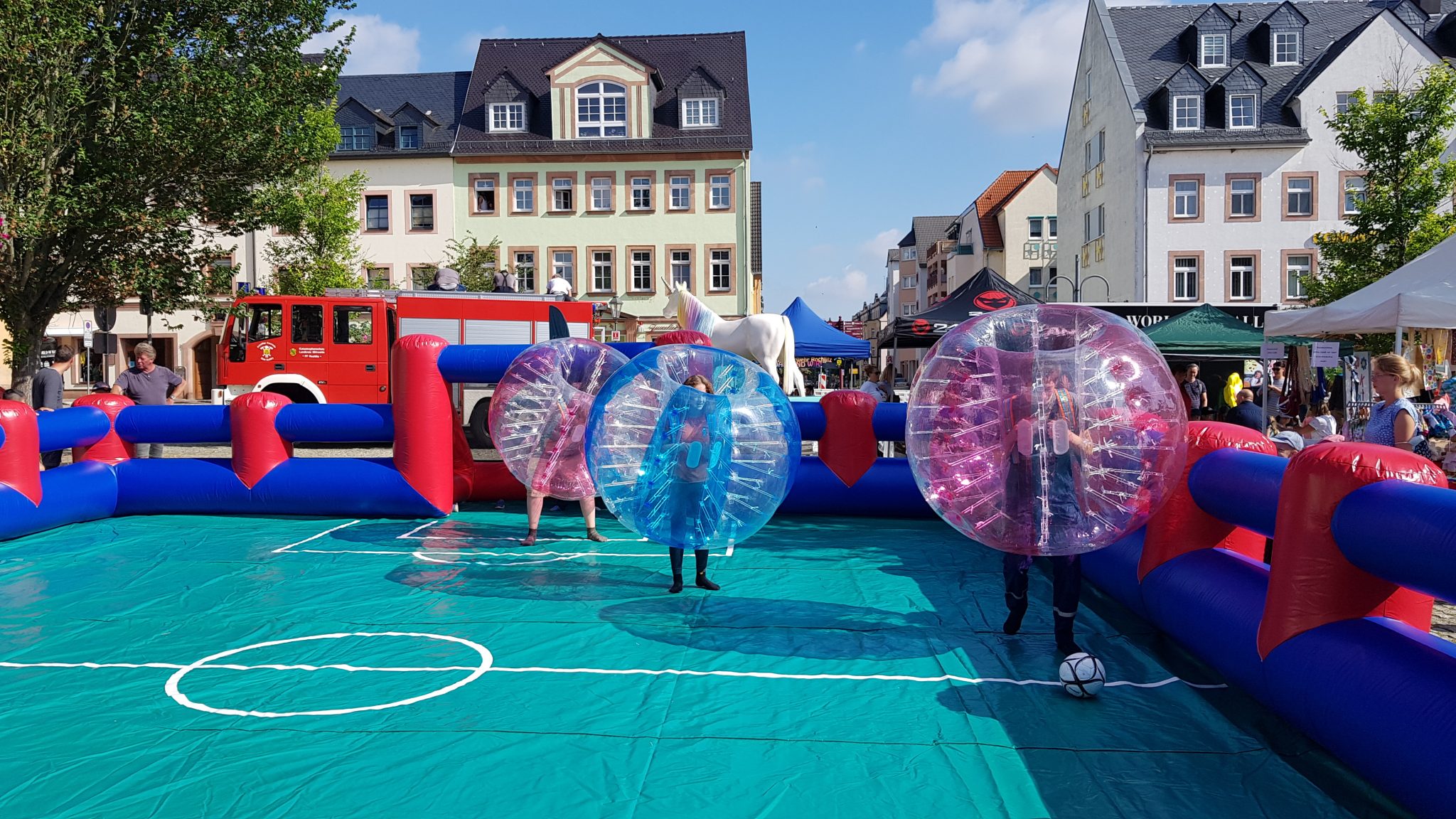 Soccer Bubble Arena Herzlich Willkommen Beim Sportverein VfA