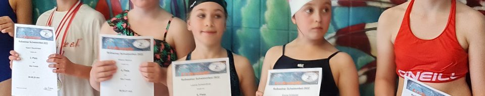 Emma und Milane über 50m Brust