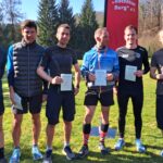 Die ersten der 10 km Strecke